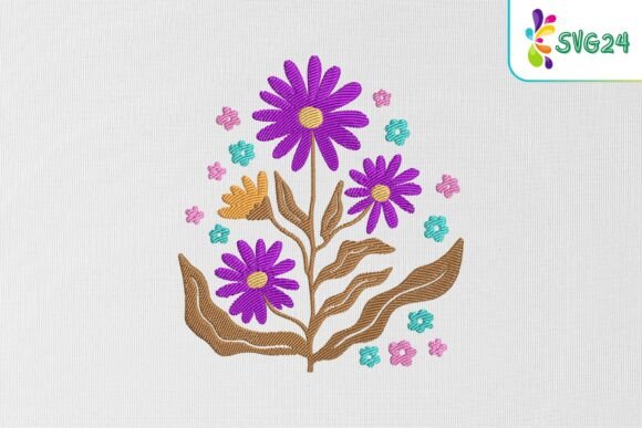 Colorful Wildflowers: A Designer's Real-Stitch Review