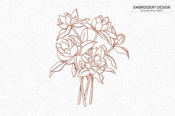 Designer Review: Spring Winter Flower Embroidery Design