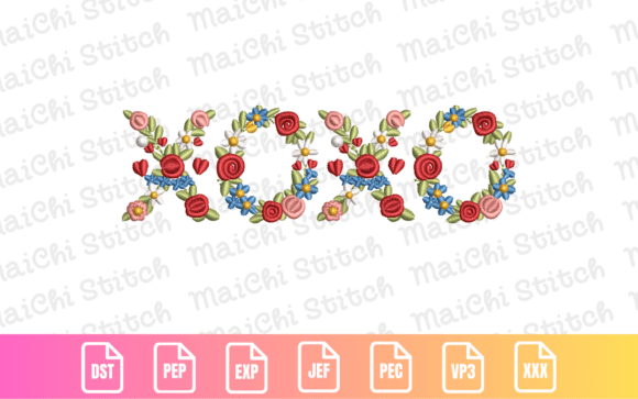 Floral XOXO Embroidery Design: A Designer’s Real-Stitch Review