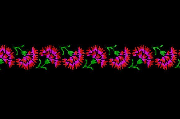 Flowers Border Embroidery Patterns Review