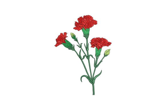 Red Carnation Embroidery: A Designer’s Review for Handmade Gifts