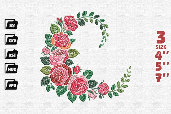 Rose Crescent Embroidery Design: A Hands-On Review