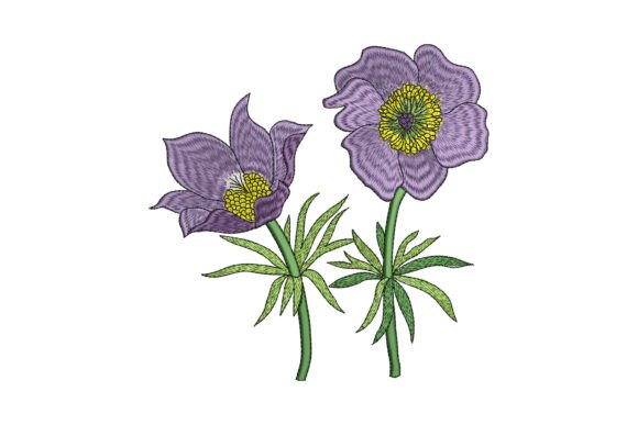 Springtime Anemone Pair: A Seasonal Embroidery Review